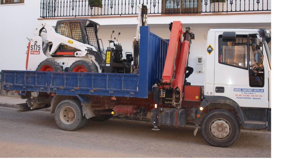 Camion Grua Basculante Miniexcavadorasalbacete